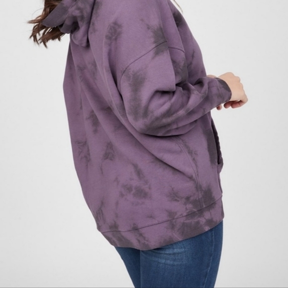 Guess Purple Tie Dye Hoodie - Picture 2 of 5